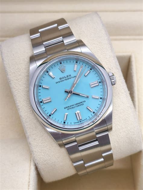 rolex 12600 tiffany|Rolex 126000 Oyster Perpetual 36mm Tiffany Dial .